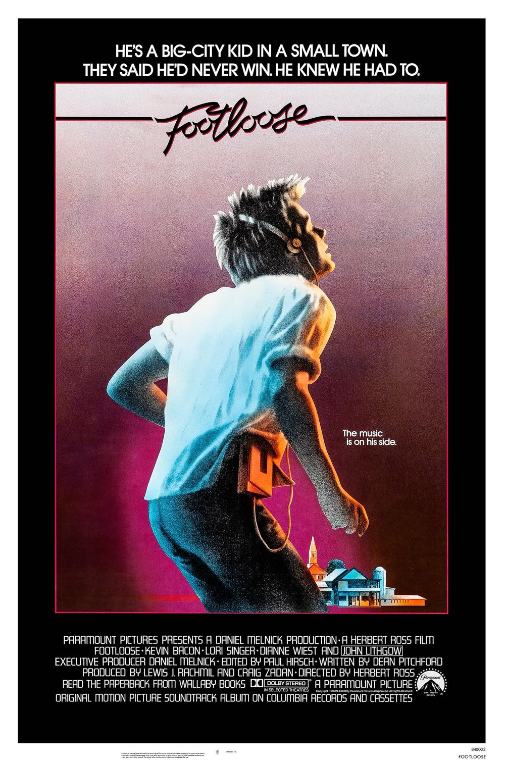 Footloose DVD movie collectible [Barcode 883929319176] - Main Image 3
