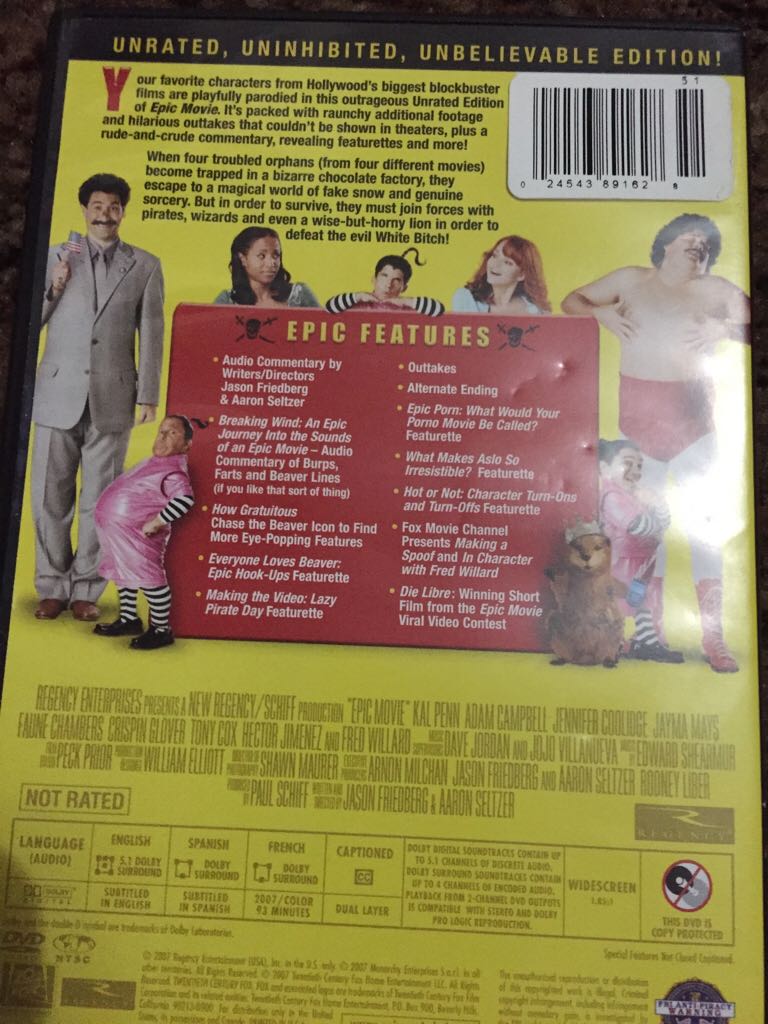 Epic Movie DVD movie collectible - Main Image 2