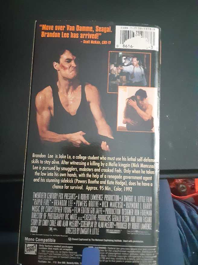 Rapid Fire Laser Disc movie collectible [Barcode 086162197864] - Main Image 2