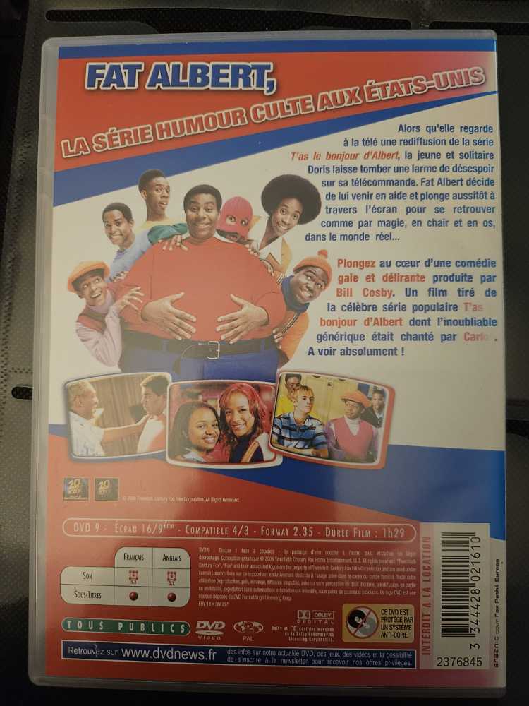 Fat Albert DVD movie collectible [Barcode 3344428021610] - Main Image 2