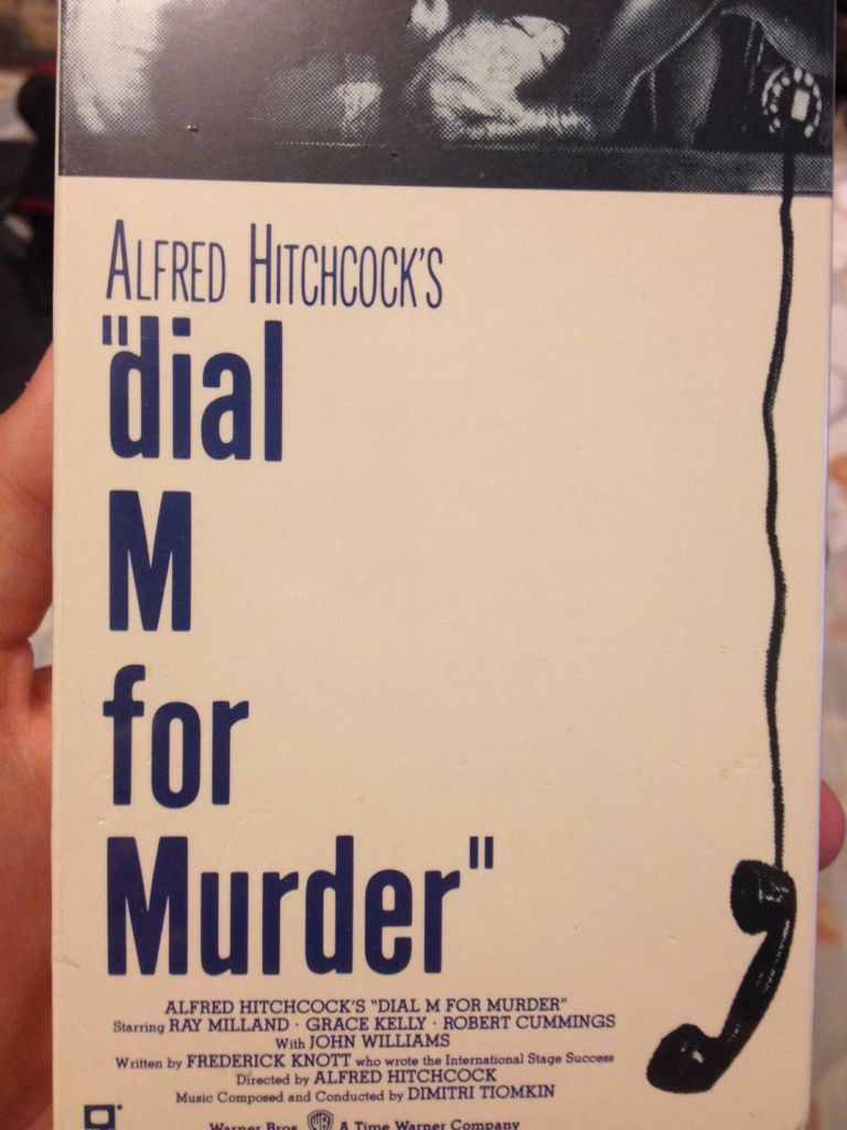 Dial M for Murder VHS movie collectible - Main Image 1