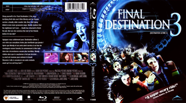 Final Destination 3 (In 5 Film Collection) Blu-ray movie collectible [Barcode 065935827610] - Main Image 2