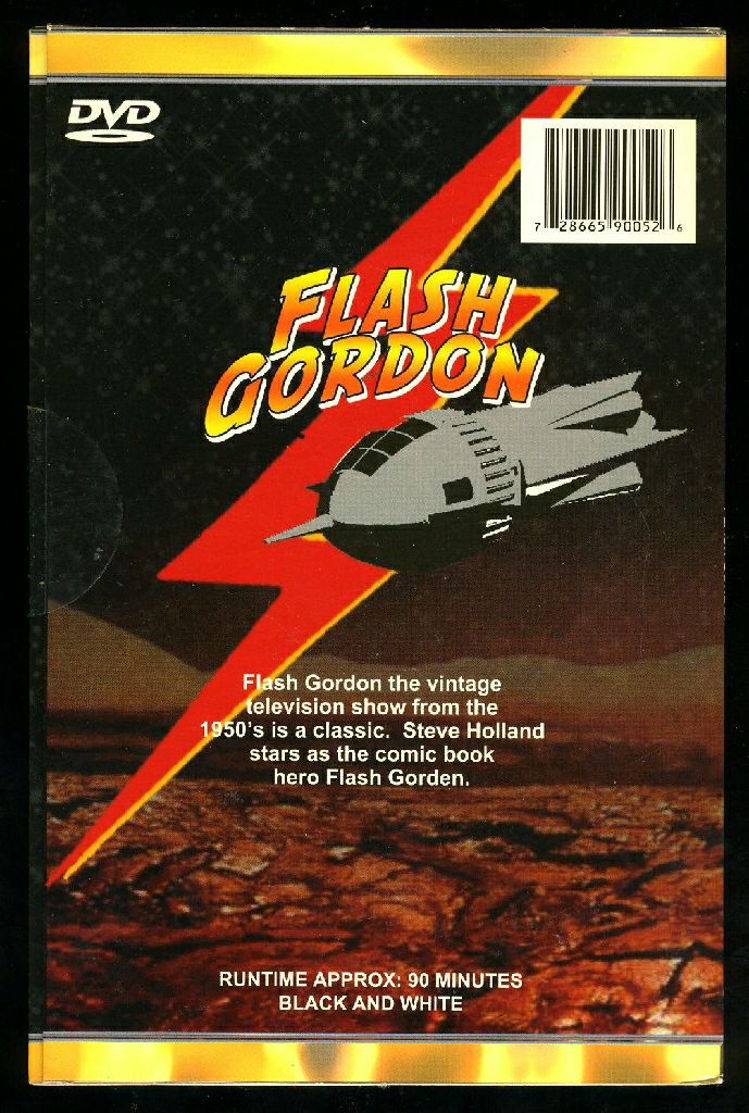 Flash Gordon: See 4 Film DVD movie collectible [Barcode 728665900526] - Main Image 2