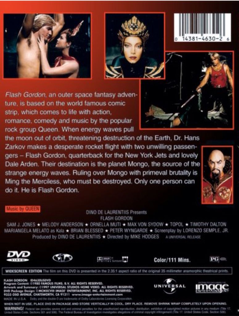 Flash Gordon HD DVD movie collectible - Main Image 2