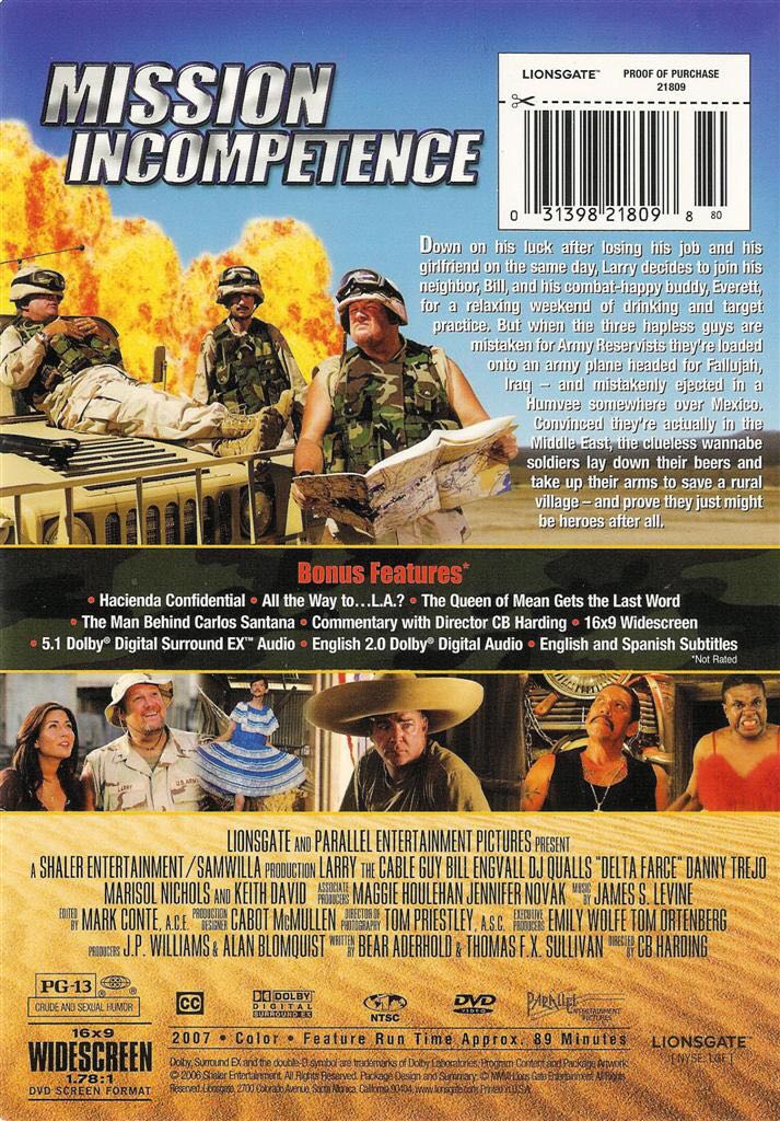 Delta Farce DVD movie collectible [Barcode 057373177310] - Main Image 2