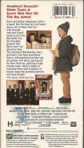 Home Alone 2: Lost in New York VHS movie collectible [Barcode 086162198939] - Main Image 2