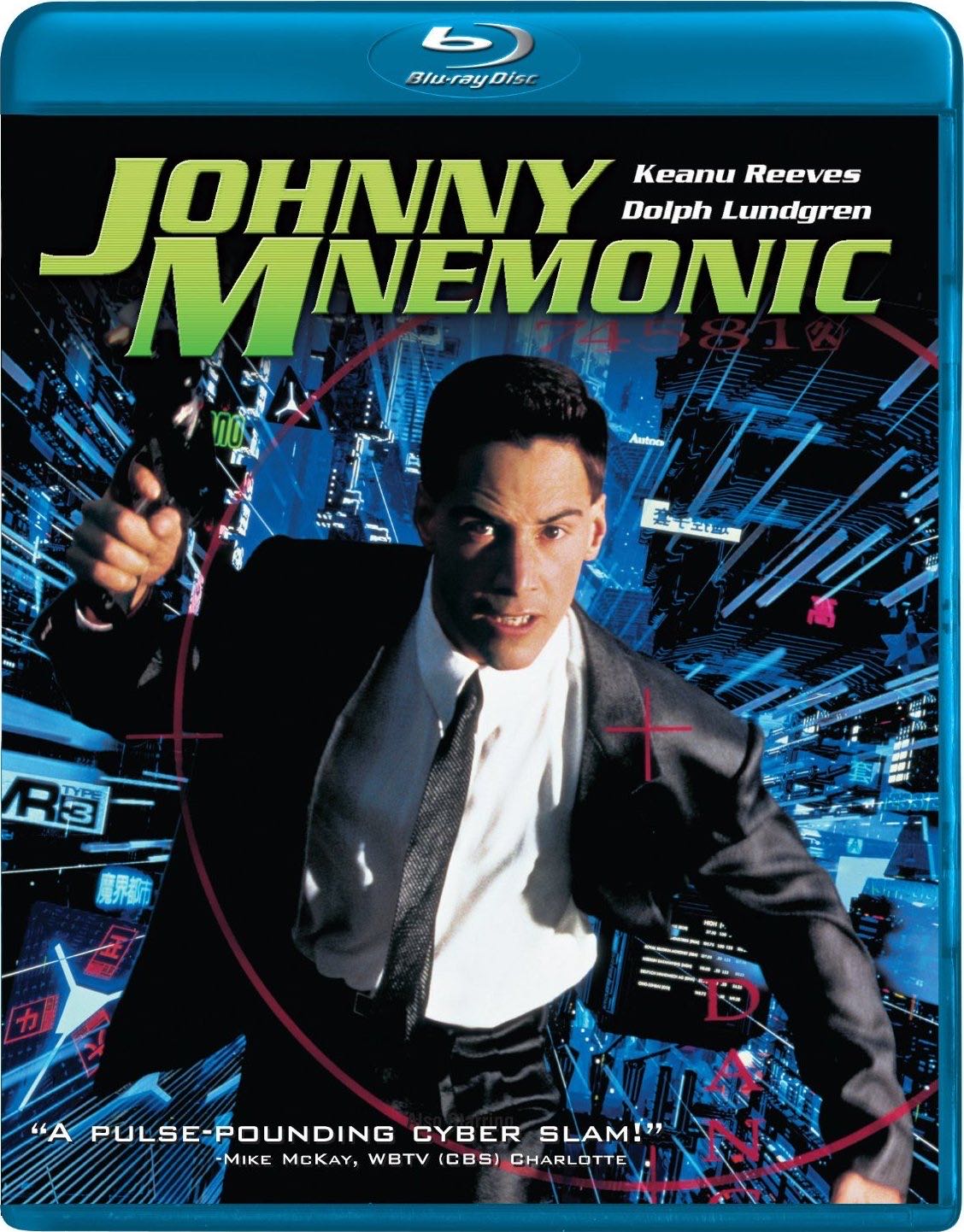 Johnny Mnemonic Blu-ray movie collectible [Barcode 014381711455] - Main Image 3