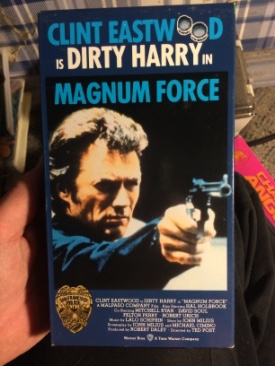Magnum Force (1973) (Clamshell) VHS movie collectible [Barcode 085391103936] - Main Image 1