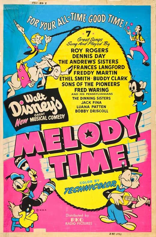 Disney’s Melody Time DVD movie collectible [Barcode 717951008541] - Main Image 3
