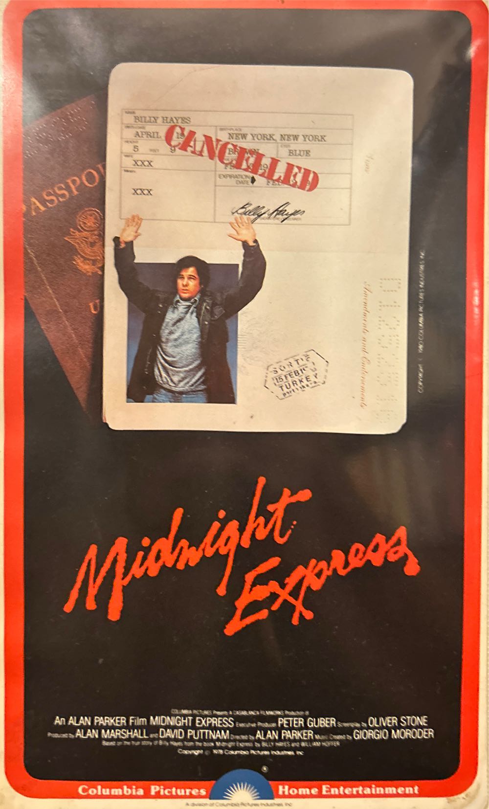 Midnight Express VHS movie collectible [Barcode 018713042385] - Main Image 3