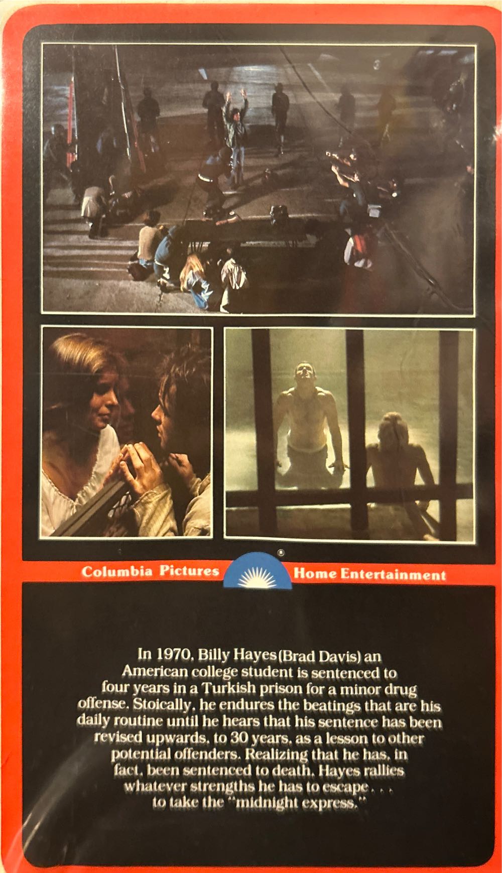 Midnight Express VHS movie collectible [Barcode 018713042385] - Main Image 4