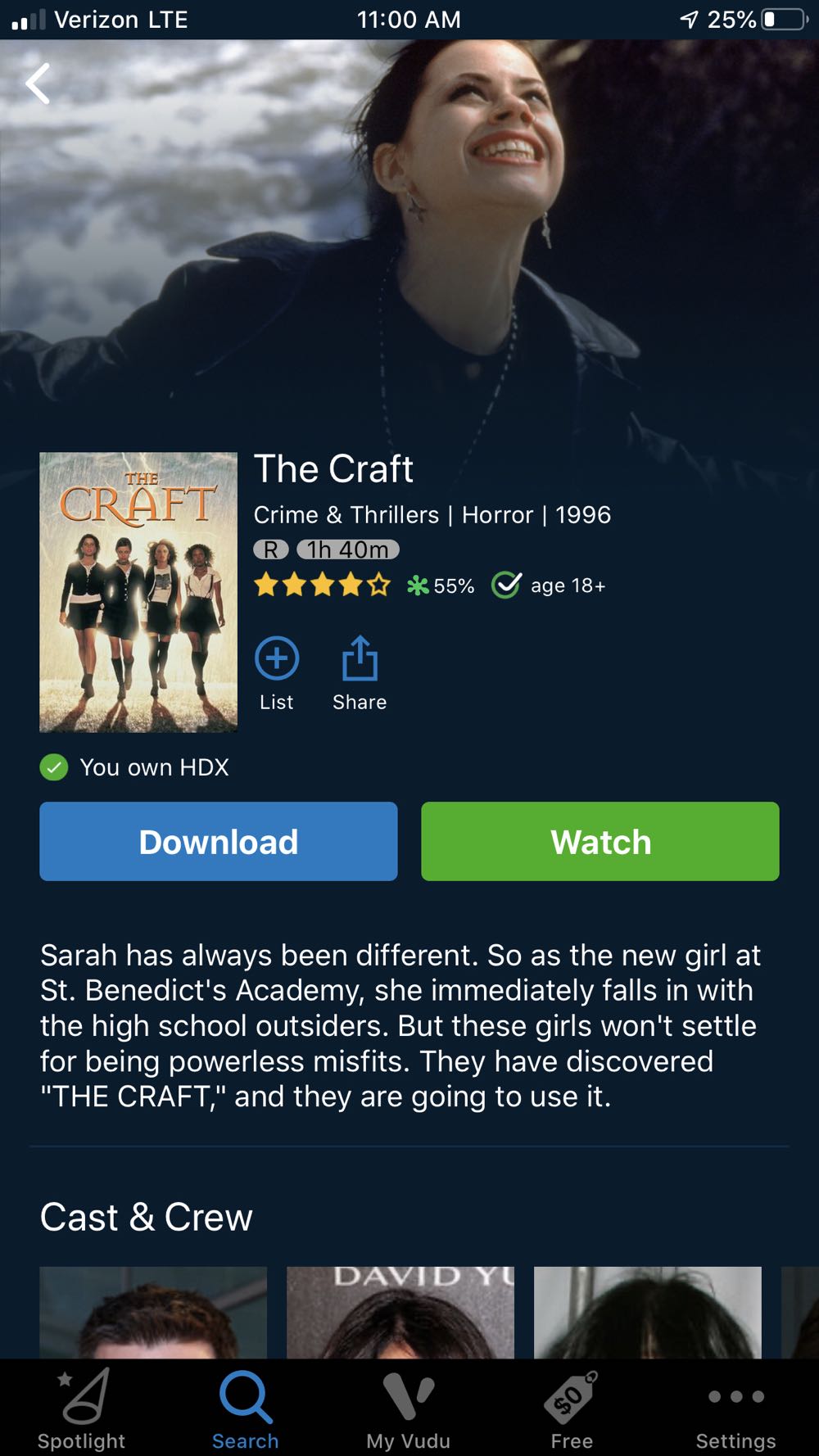 The Craft DVD movie collectible [Barcode 043396052703] - Main Image 4