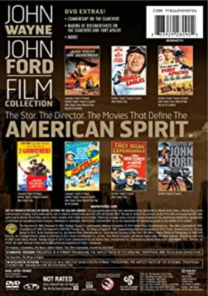 John Wayne Cowboys Blu-ray movie collectible [Barcode 056775060794] - Main Image 2