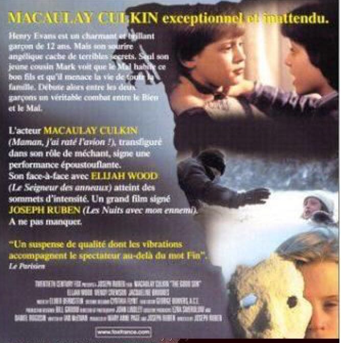 The Good Son DVD movie collectible [Barcode 024543817383] - Main Image 2