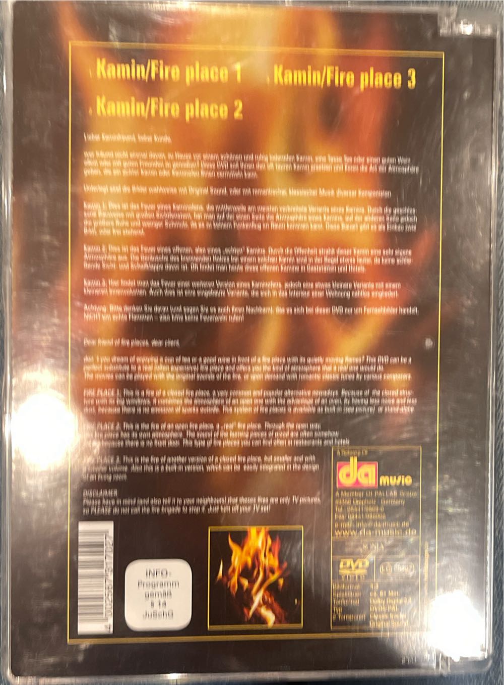 Kaminfeuer DVD movie collectible [Barcode 4002587317027] - Main Image 2
