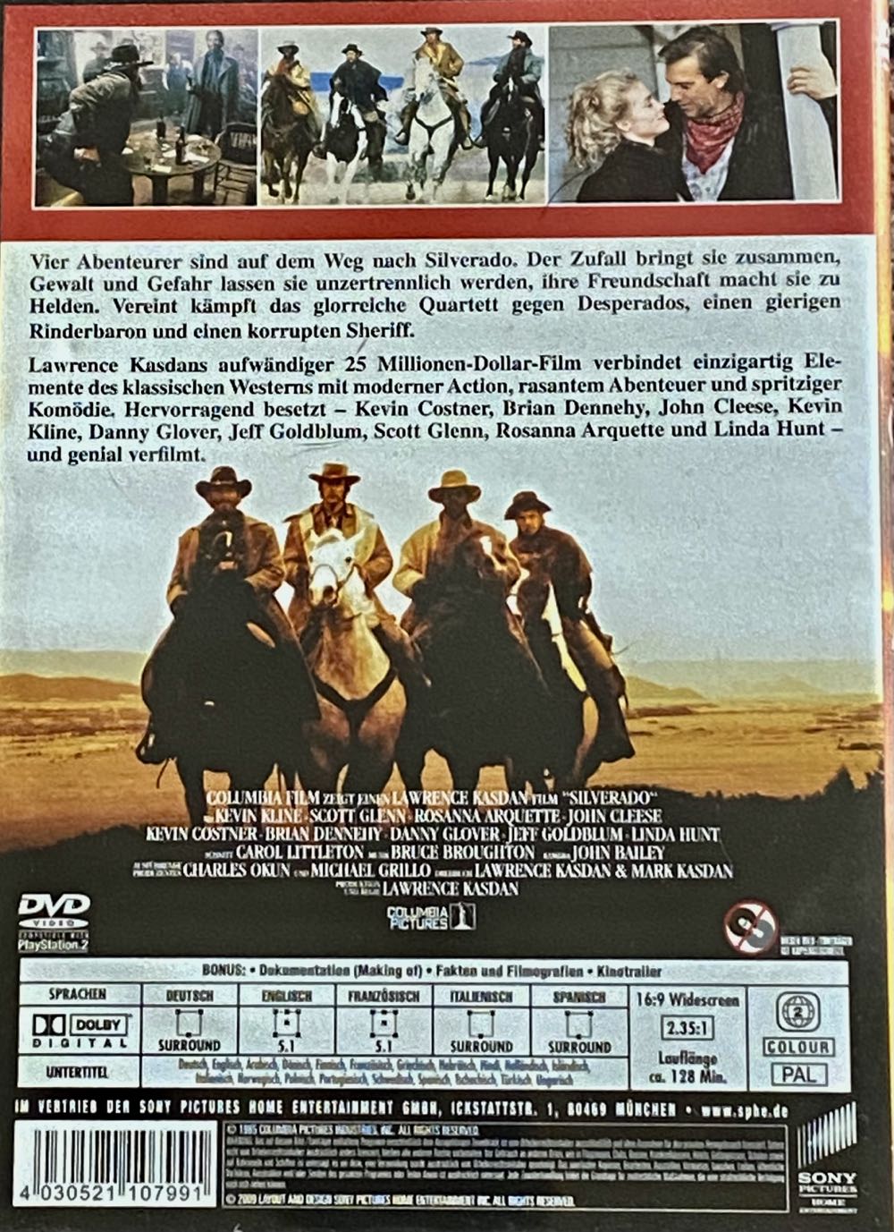 Silverado DVD movie collectible [Barcode 4030521107991] - Main Image 3