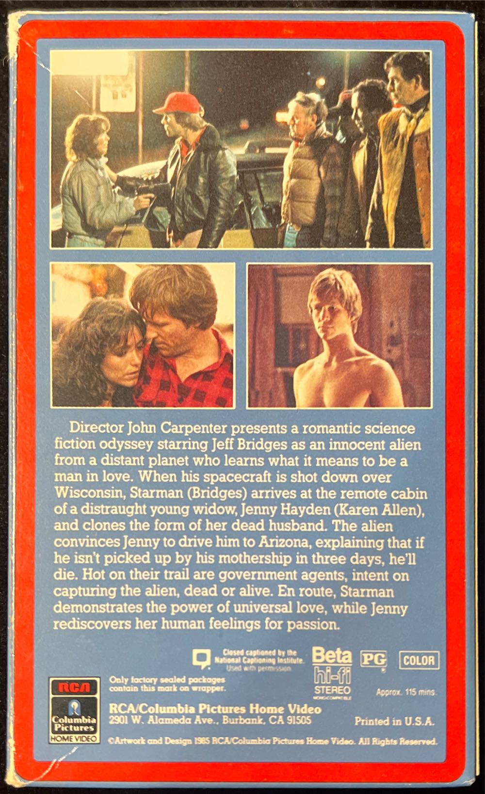 Starman Betamax movie collectible [Barcode 043396204126] - Main Image 2