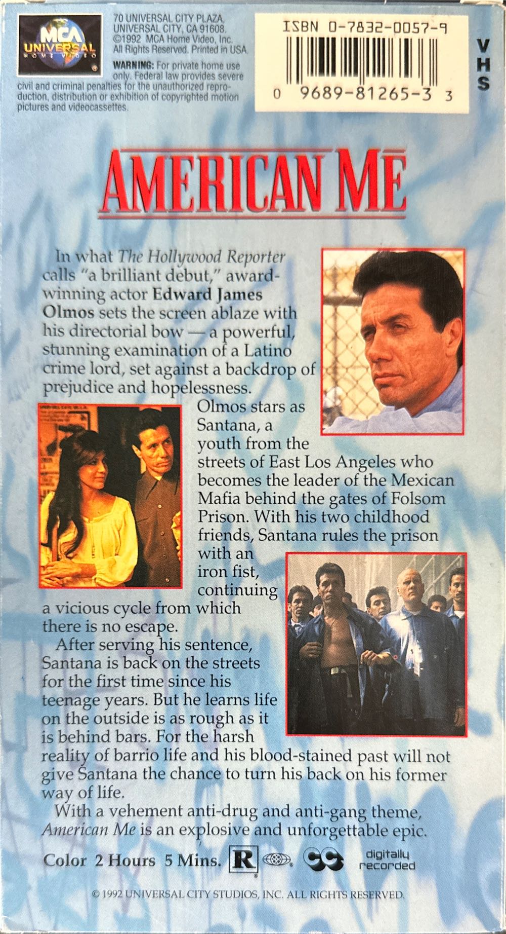 American Me HD DVD movie collectible [Barcode 096898126533] - Main Image 2