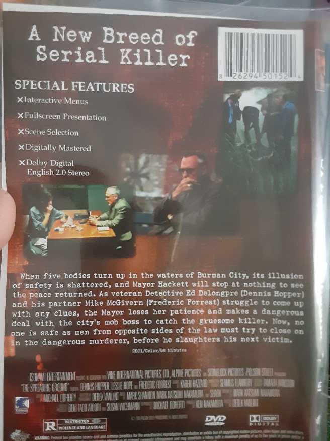 Spreading Ground DVD movie collectible [Barcode 826294501524] - Main Image 3