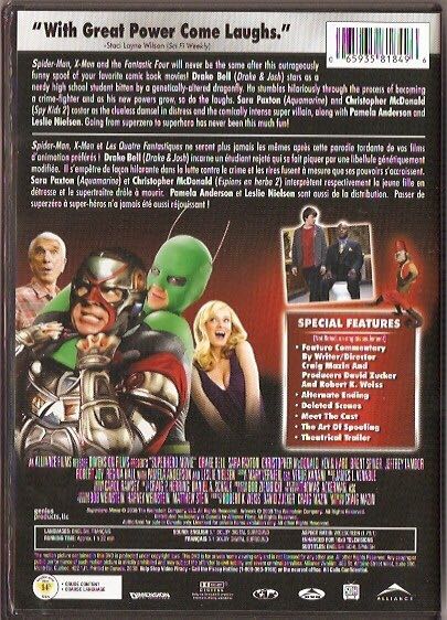 Superhero Movie DVD movie collectible [Barcode 065935818496] - Main Image 2