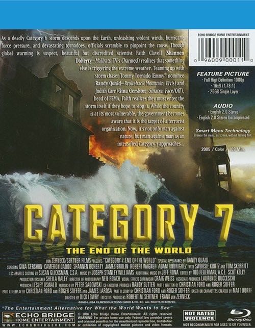 Category 7: The End Of The World Blu-ray movie collectible [Barcode 096009000110] - Main Image 3