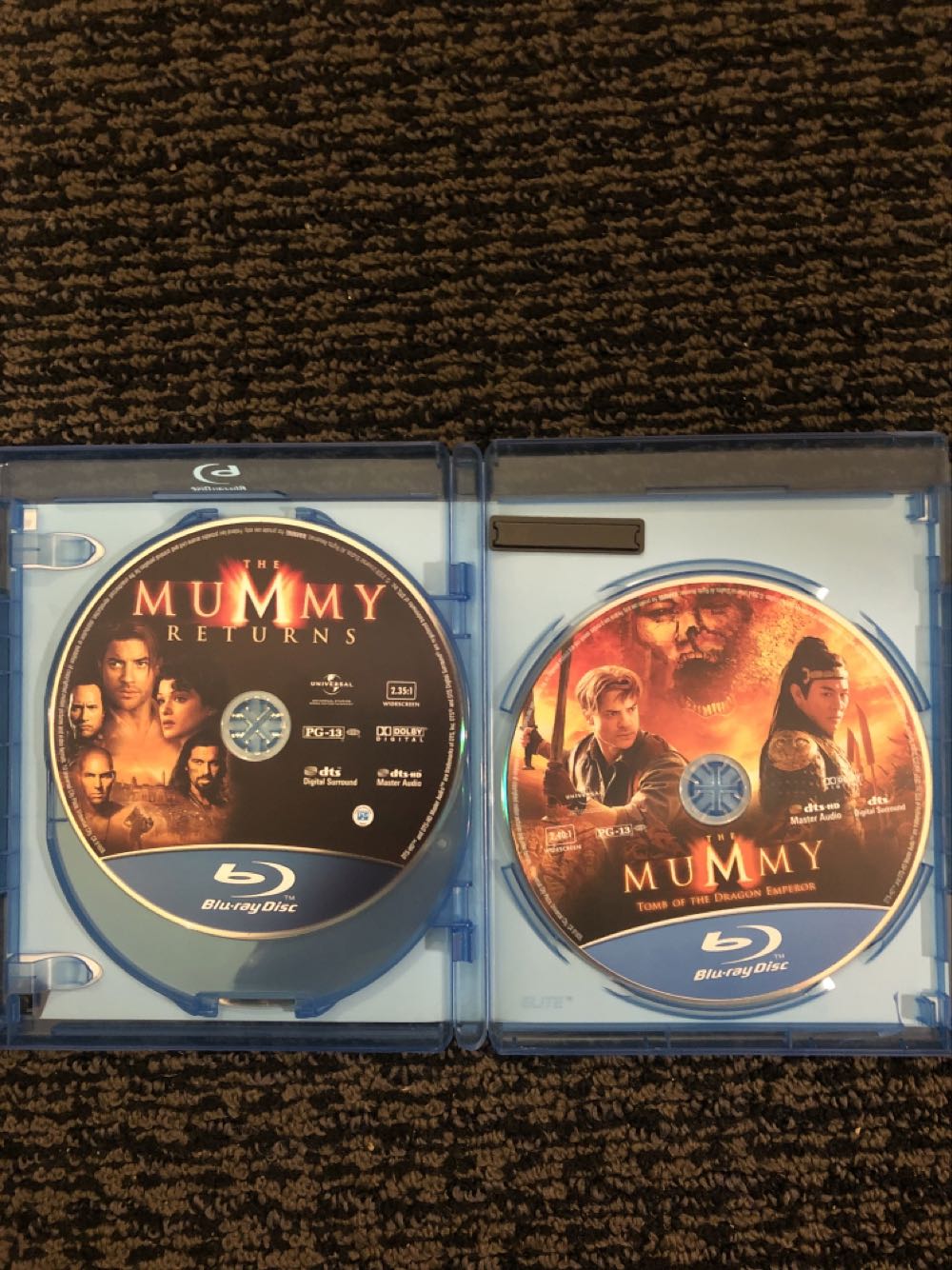 * BR : Mummy Trilogy Blu-ray movie collectible [Barcode 025192101229] - Main Image 4