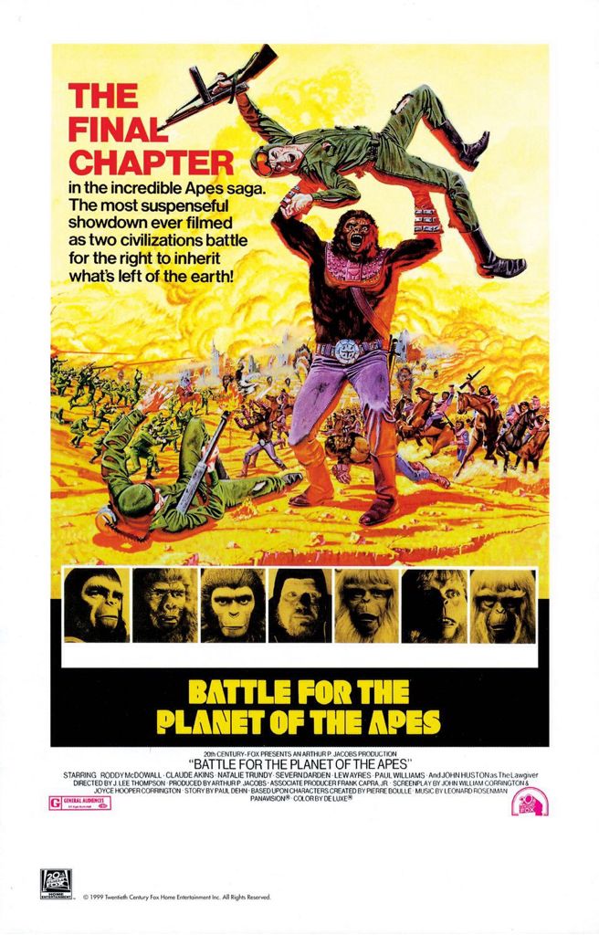 Battle for the Planet of the Apes DVD movie collectible - Main Image 1