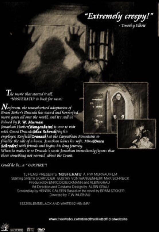 Nosferatu Blu-ray movie collectible [Barcode 5060000701159] - Main Image 2