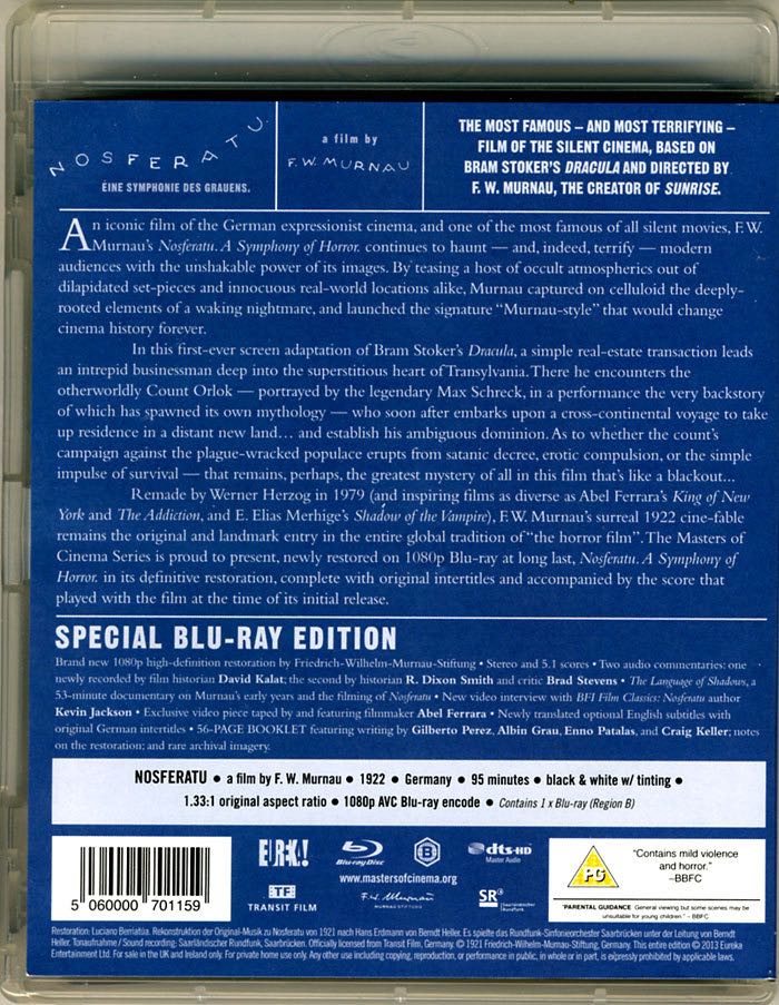 Nosferatu Blu-ray movie collectible - Main Image 2