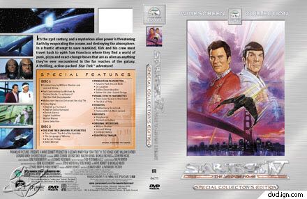 Star Trek IV: The Voyage Home Laser Disc movie collectible [Barcode 097360179767] - Main Image 2