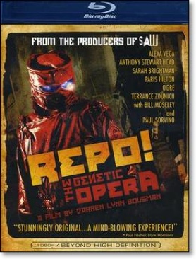 Repo!.The Genetic Opera Blu-ray movie collectible [Barcode 031398106432] - Main Image 1