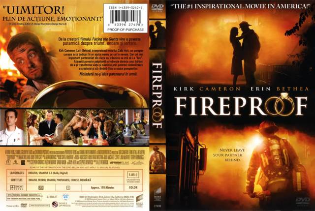 Fireproof DVD movie collectible [Barcode 043396274983] - Main Image 2