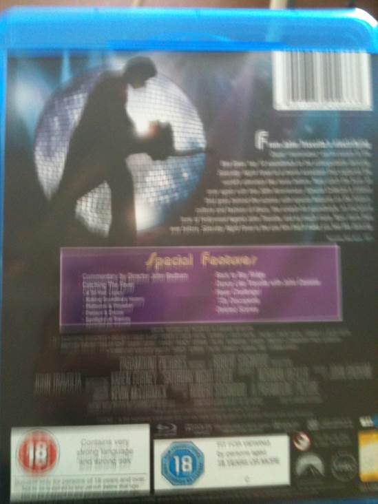 Saturday Night Fever Blu-ray movie collectible [Barcode 5051368209333] - Main Image 2