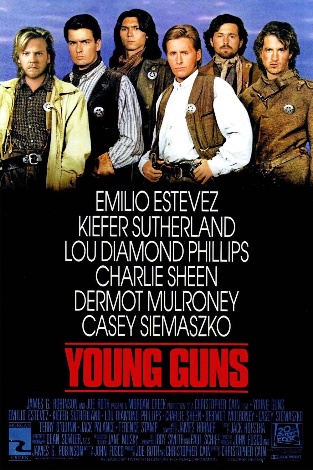 Young Guns DVD-R movie collectible [Barcode 0028485114289] - Main Image 3