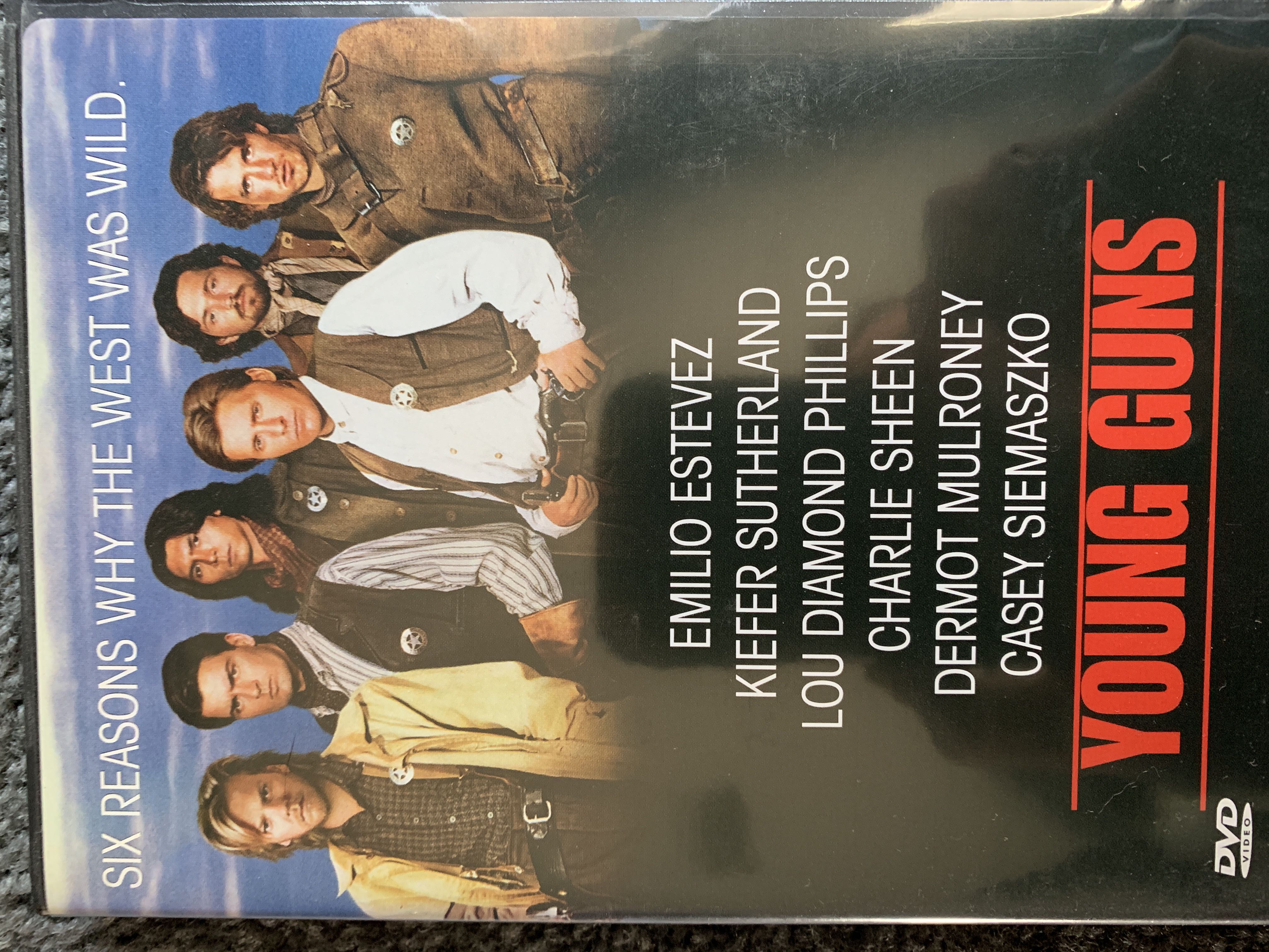 Young Guns DVD movie collectible [Barcode 028485114289] - Main Image 3