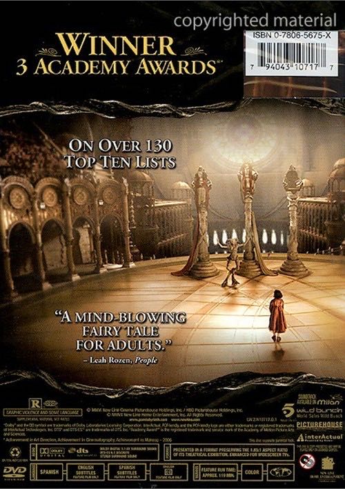 Pans Labyrinth DVD movie collectible [Barcode 7640120991050] - Main Image 2