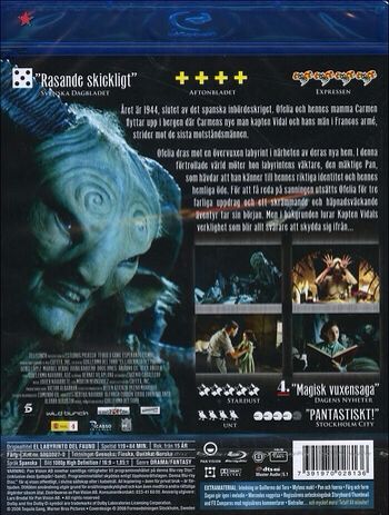 * BR : Pan’s Labyrinth Blu-ray movie collectible [Barcode 794043111136] - Main Image 2