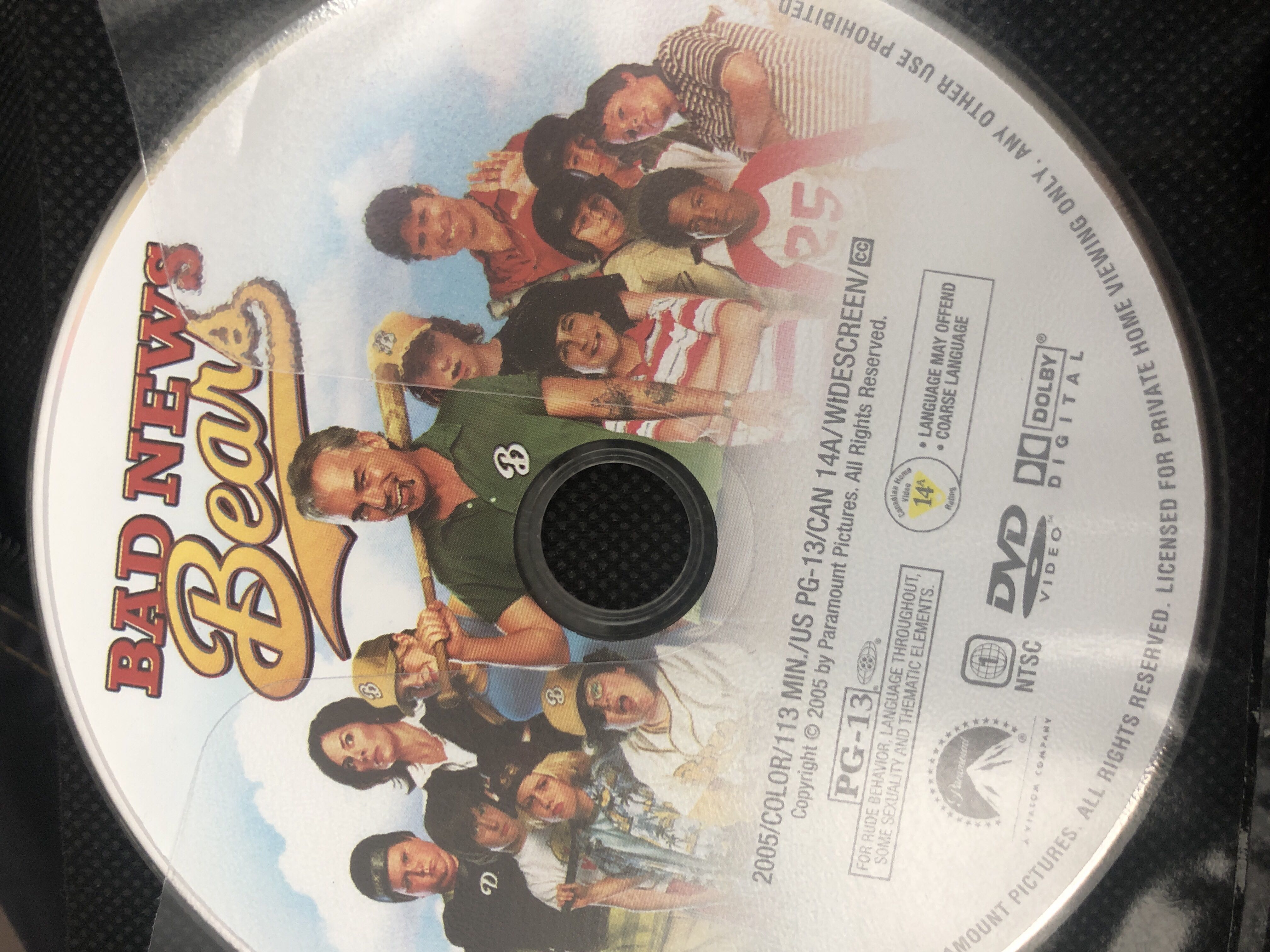Bad News Bears DVD movie collectible [Barcode 097360360240] - Main Image 3