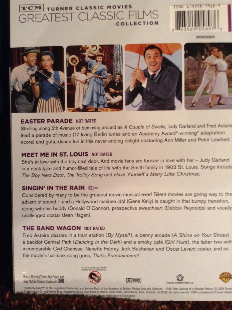 Band Wagon, The DVD movie collectible [Barcode 9325336102657] - Main Image 2