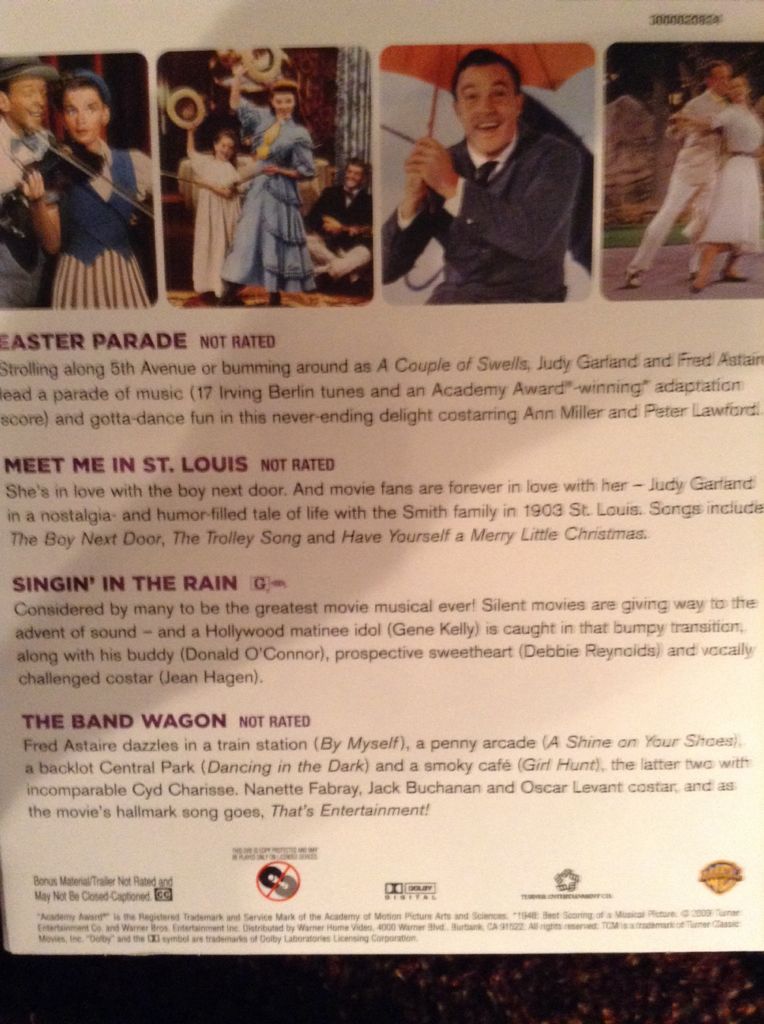 Easter Parade DVD movie collectible [Barcode 012569707221] - Main Image 2