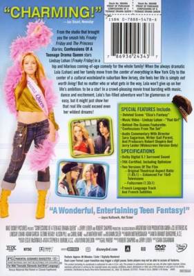 Confessions of a Teenage Drama Queen DVD movie collectible [Barcode 786936243673] - Main Image 2