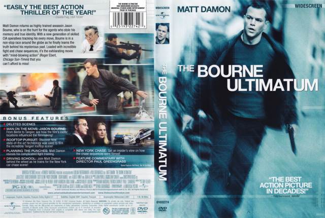 Bourne Ultimatum, The Blu-ray movie collectible [Barcode 025195021999] - Main Image 2