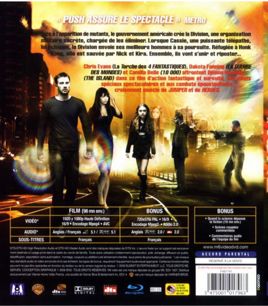 Push Blu-ray movie collectible [Barcode 5051429701745] - Main Image 2