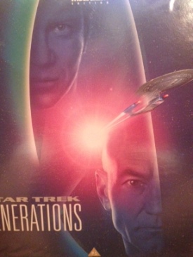 Star Trek: Generations Laser Disc movie collectible [Barcode 5022626334814] - Main Image 1