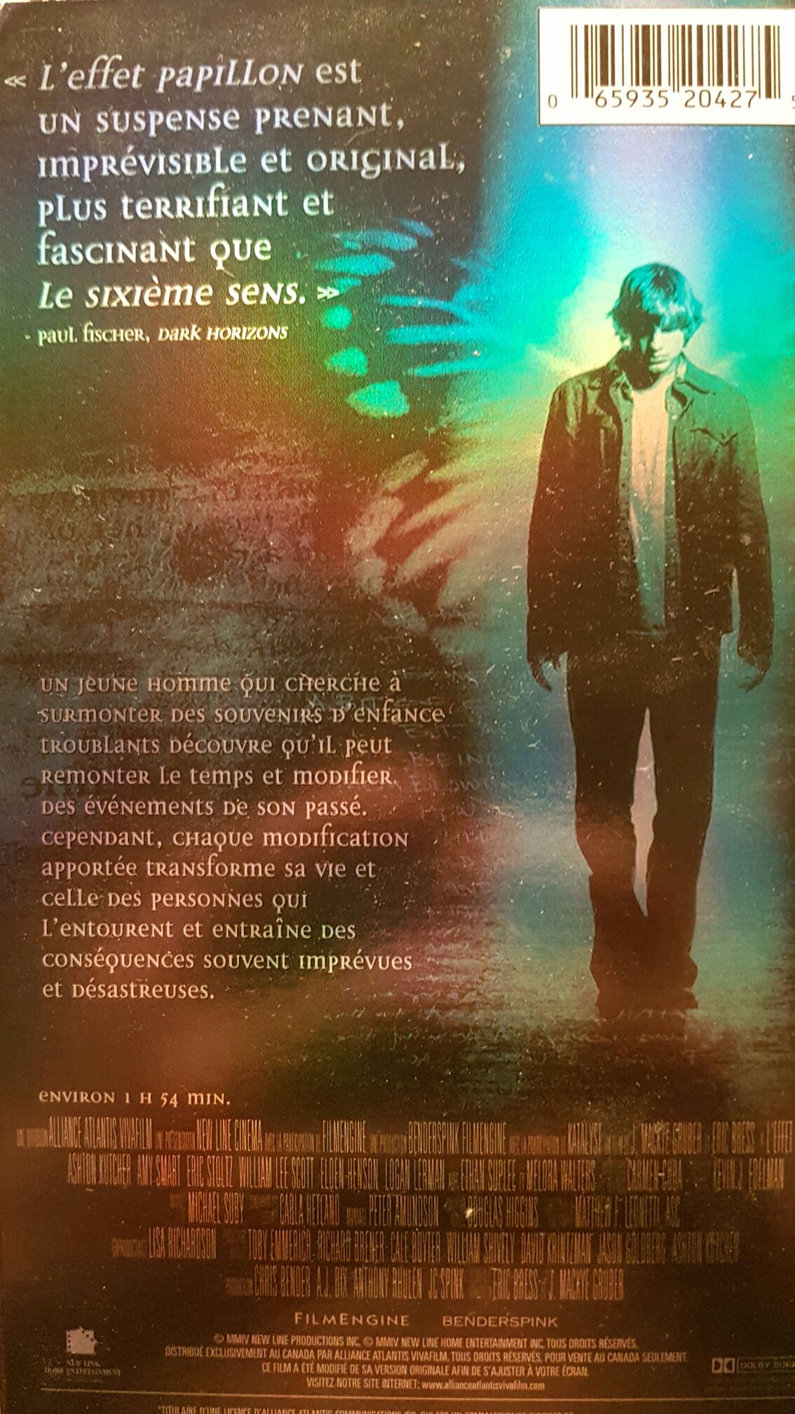 The Butterfly Effect UMD movie collectible [Barcode 794043100031] - Main Image 2