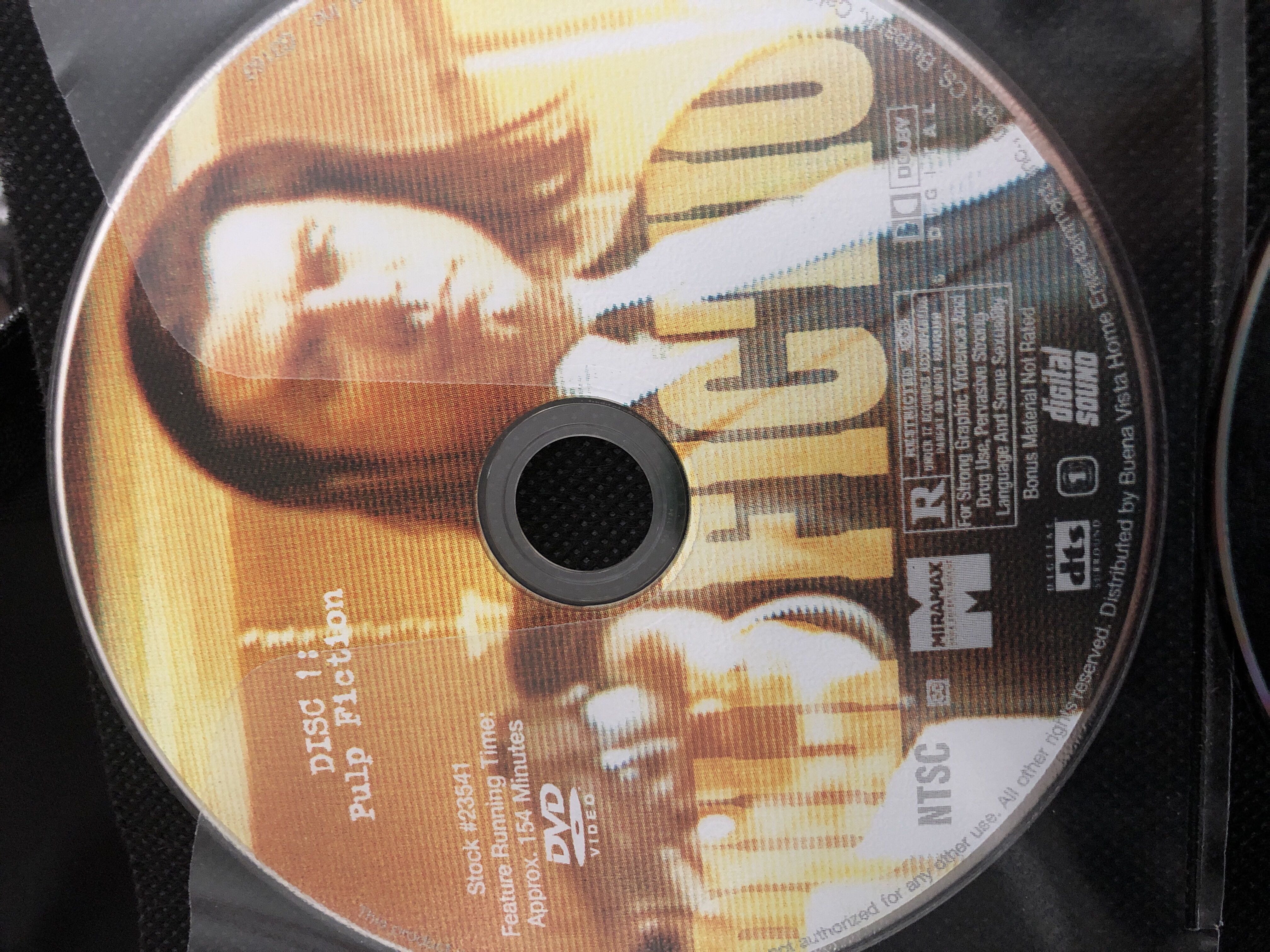 Pulp Fiction DVD movie collectible [Barcode 017188883214] - Main Image 2