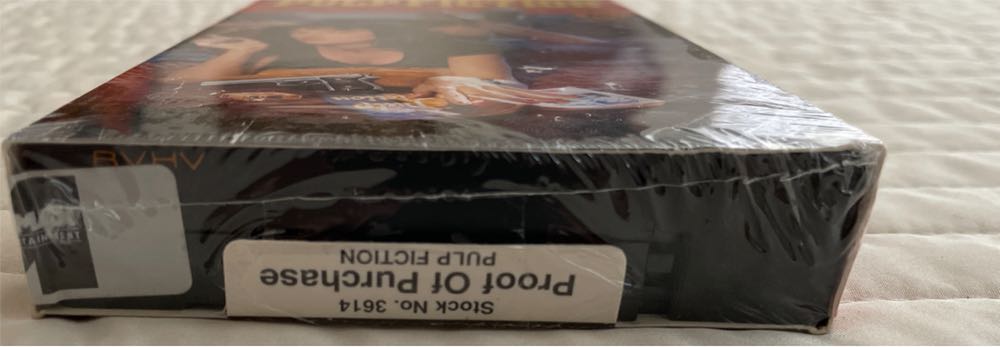 Pulp Fiction VHS movie collectible [Barcode 786936361438] - Main Image 3