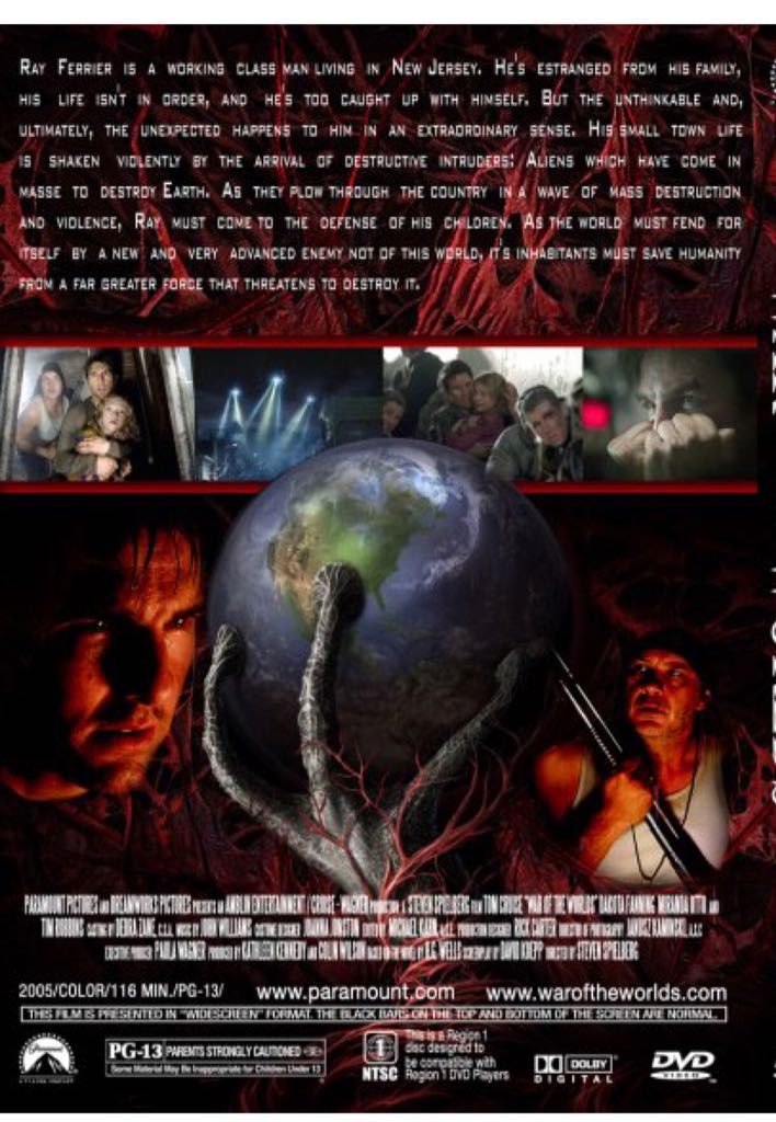 War of the Worlds DVD movie collectible [Barcode 5014437873644] - Main Image 2