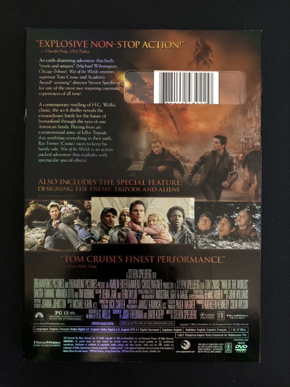 War of the Worlds DVD movie collectible [Barcode 678149439229] - Main Image 3