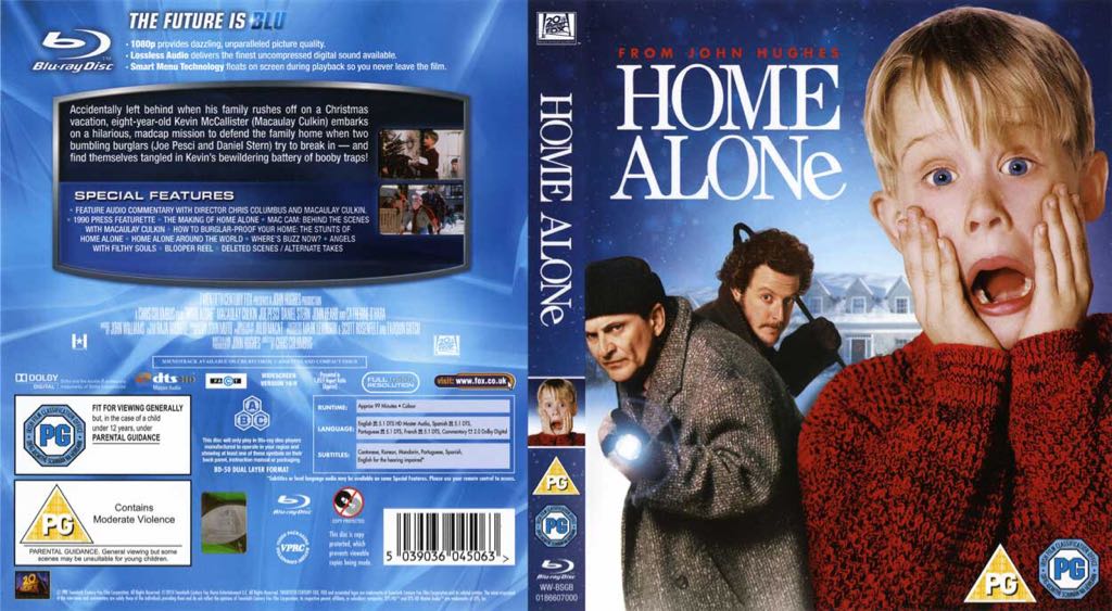 Home Alone Blu-ray movie collectible [Barcode 024543562528] - Main Image 2